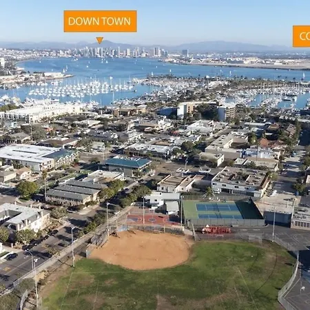 Nautical Point Loma Getaway - 7 Mins To Airport Villa